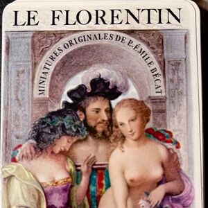Le Florentin erotic playing cards (original)